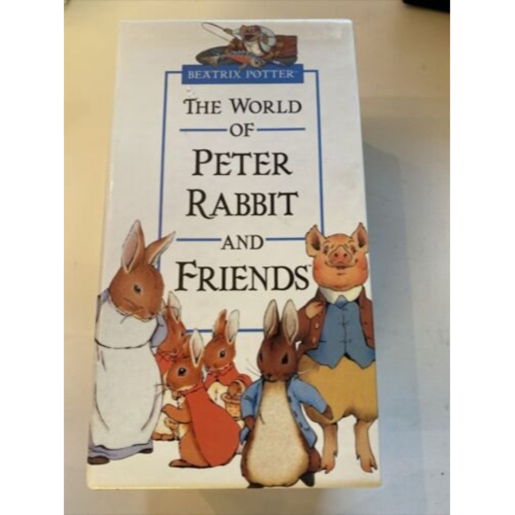 Peter Rabbit & friends VHS Box Set of 3 by Beatrix Potter Kids books Fairy Tale - Picture 1 of 2